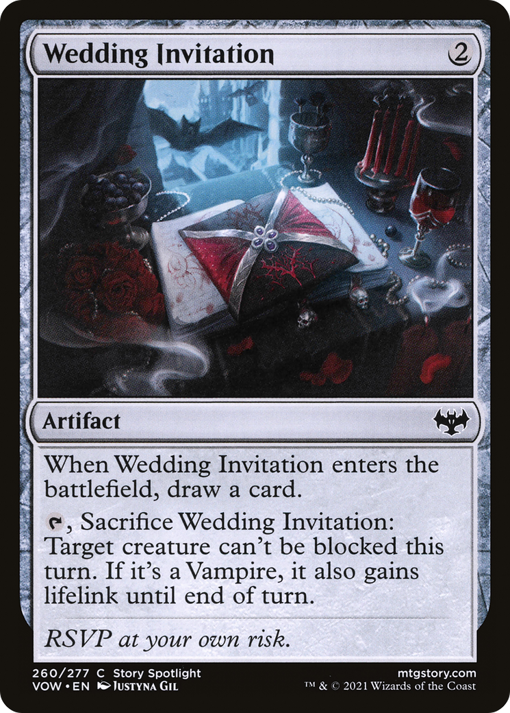 Wedding Invitation (260) Foil - Innistrad: Crimson Vow