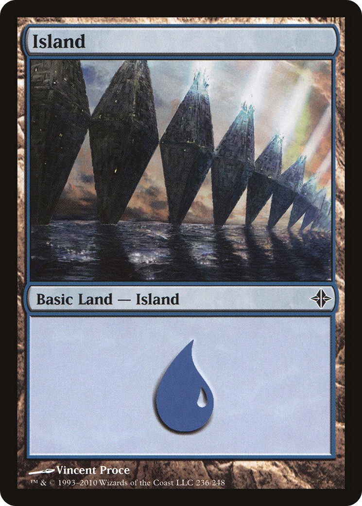 Island (236) - Rise of the Eldrazi