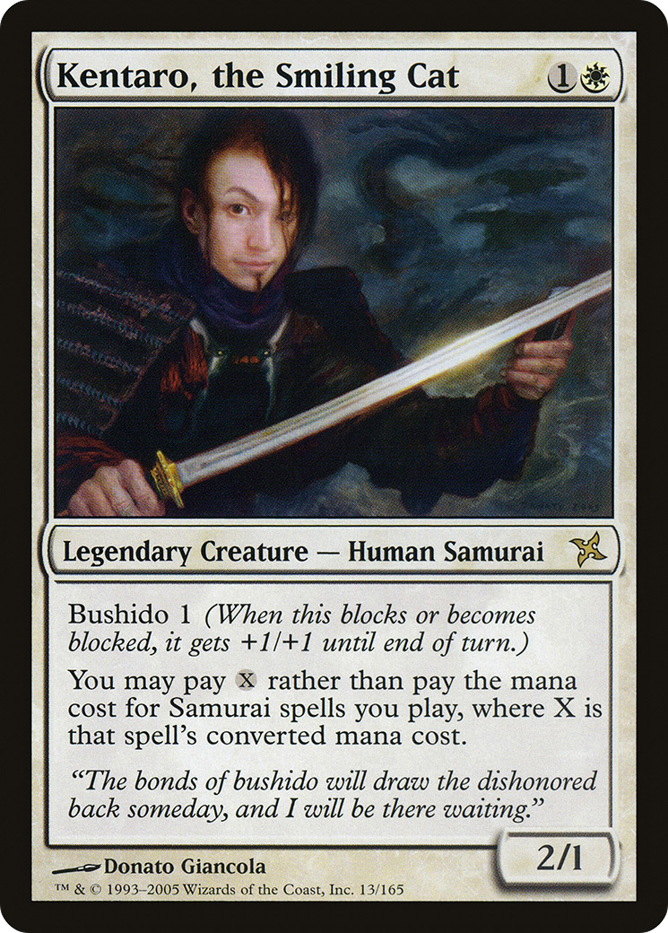 Kentaro, the Smiling Cat (013) - Betrayers of Kamigawa