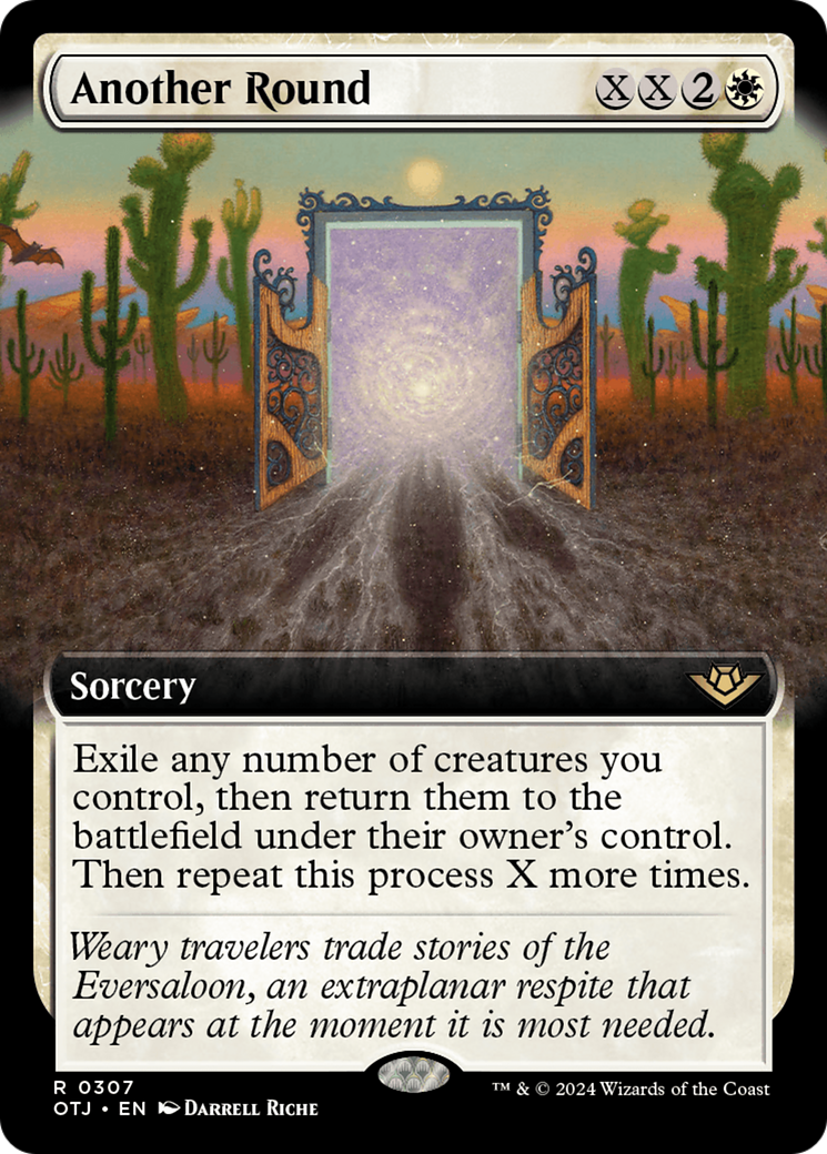 Another Round (Extended Art) (307) Foil - Outlaws of Thunder Junction
