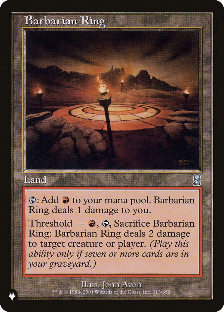 Barbarian Ring (Retro) (ODY-313) - The List