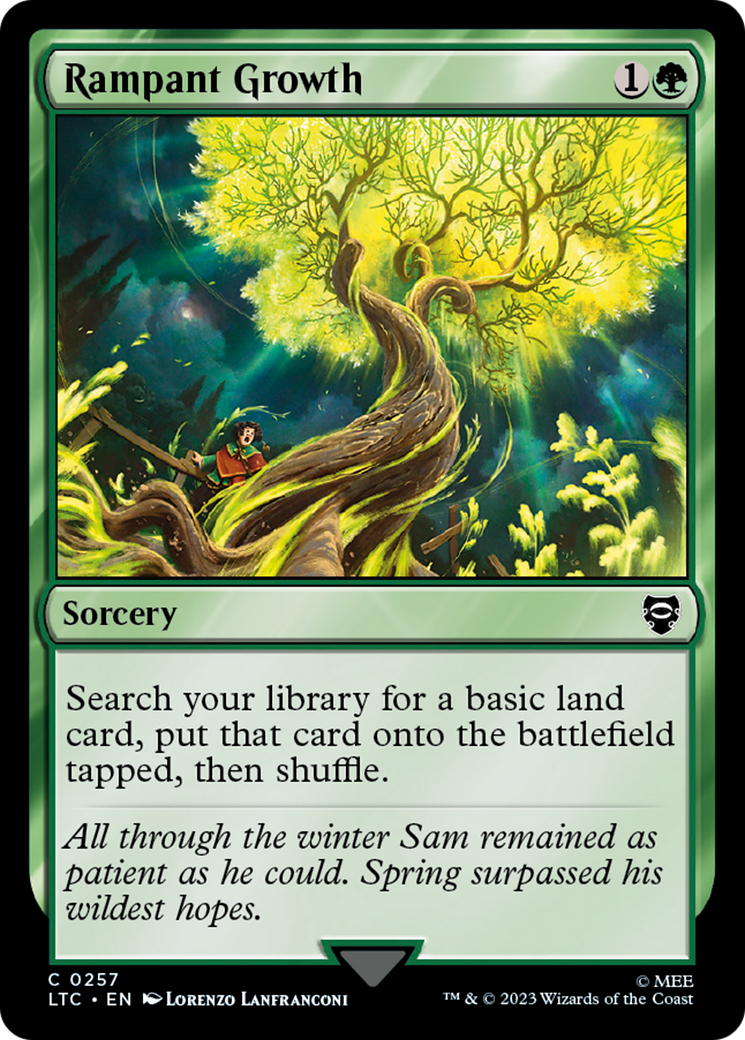Rampant Growth (257) - Tales of Middle-earth Commander