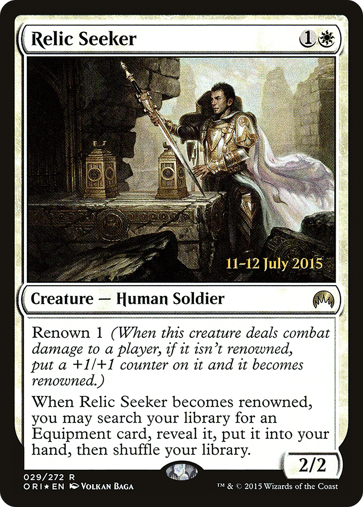 Relic Seeker (029) Foil - Magic Origins Promos
