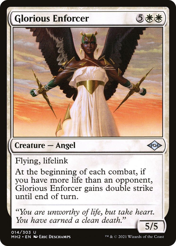 Glorious Enforcer (014) Foil - Modern Horizons 2
