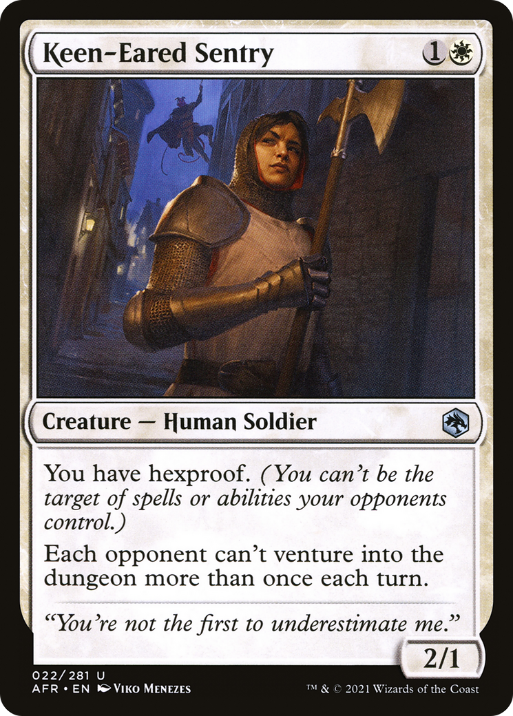 Keen-Eared Sentry (022) - Adventures in the Forgotten Realms