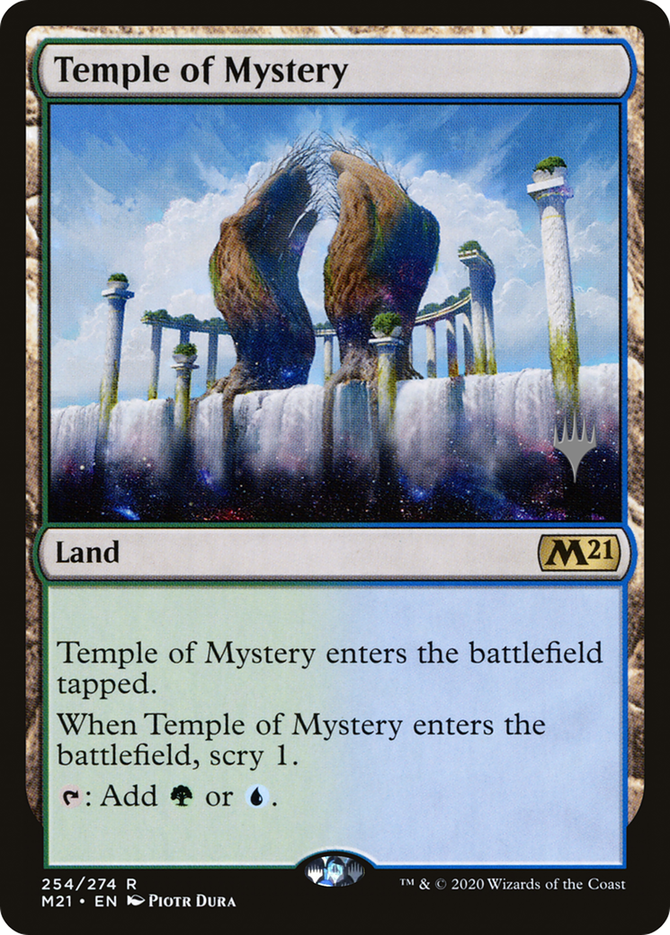 Temple of Mystery (254) - Core Set 2021 Promos