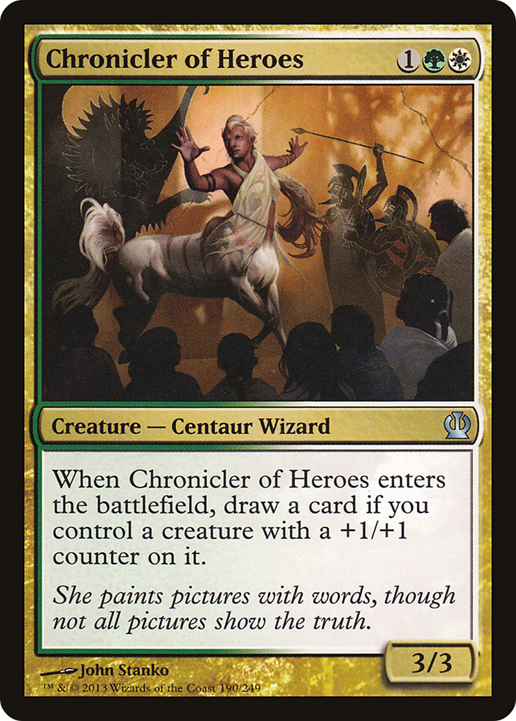 Chronicler of Heroes (190) Foil - Theros