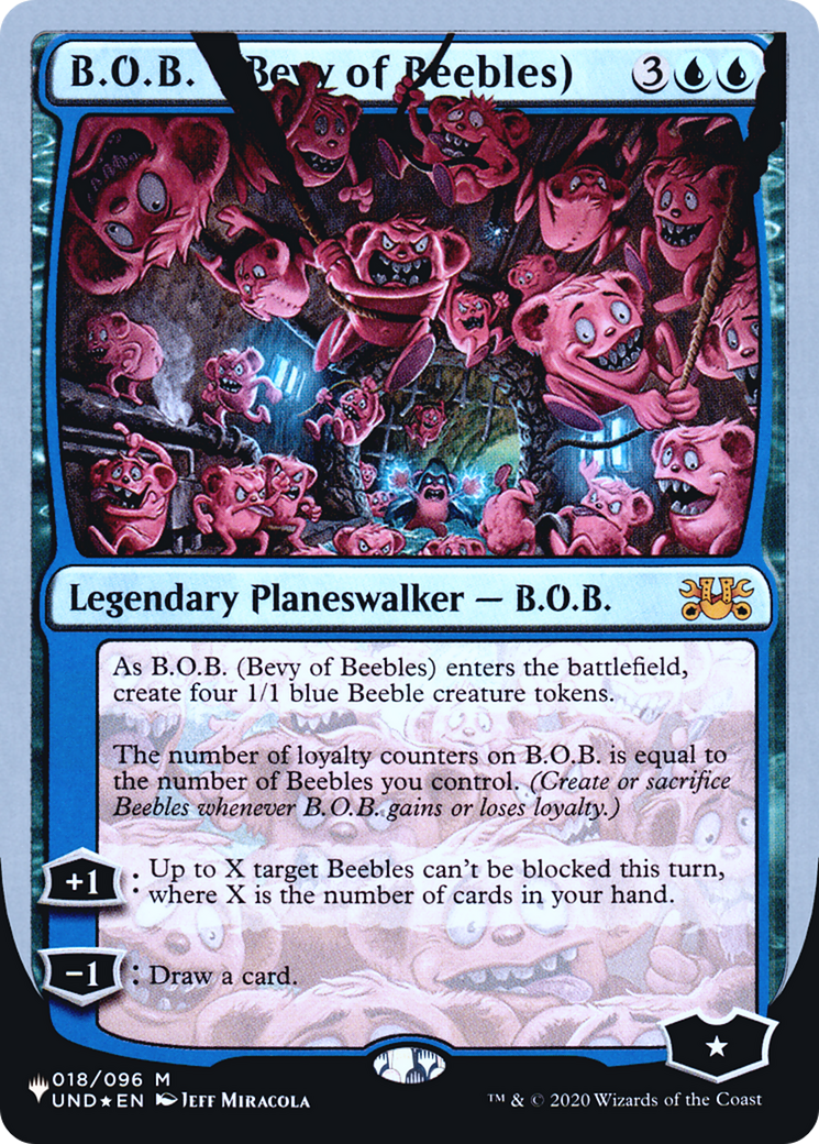 B.O.B. (Bevy of Beebles) (013) Foil - The List (Unfinity Foil Edition)