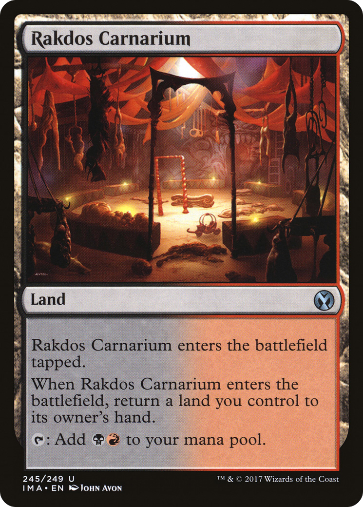 Rakdos Carnarium (245) - Iconic Masters