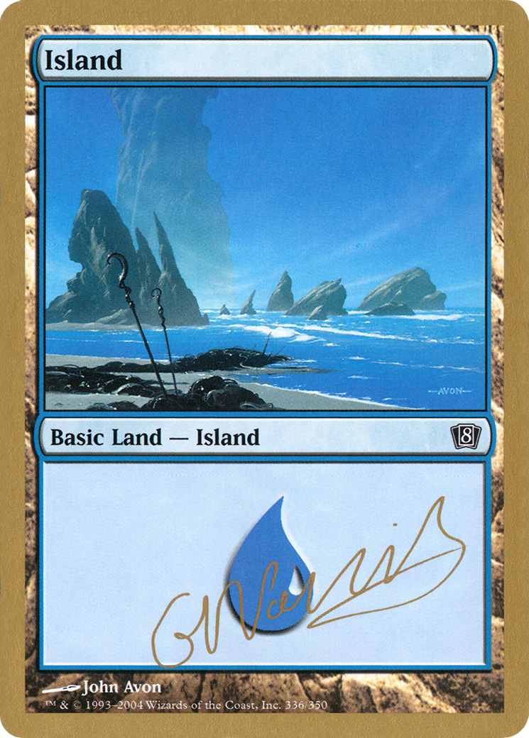 Island (336) - 2004 Gabriel Nassif (8ED) - World Championship Decks 2004