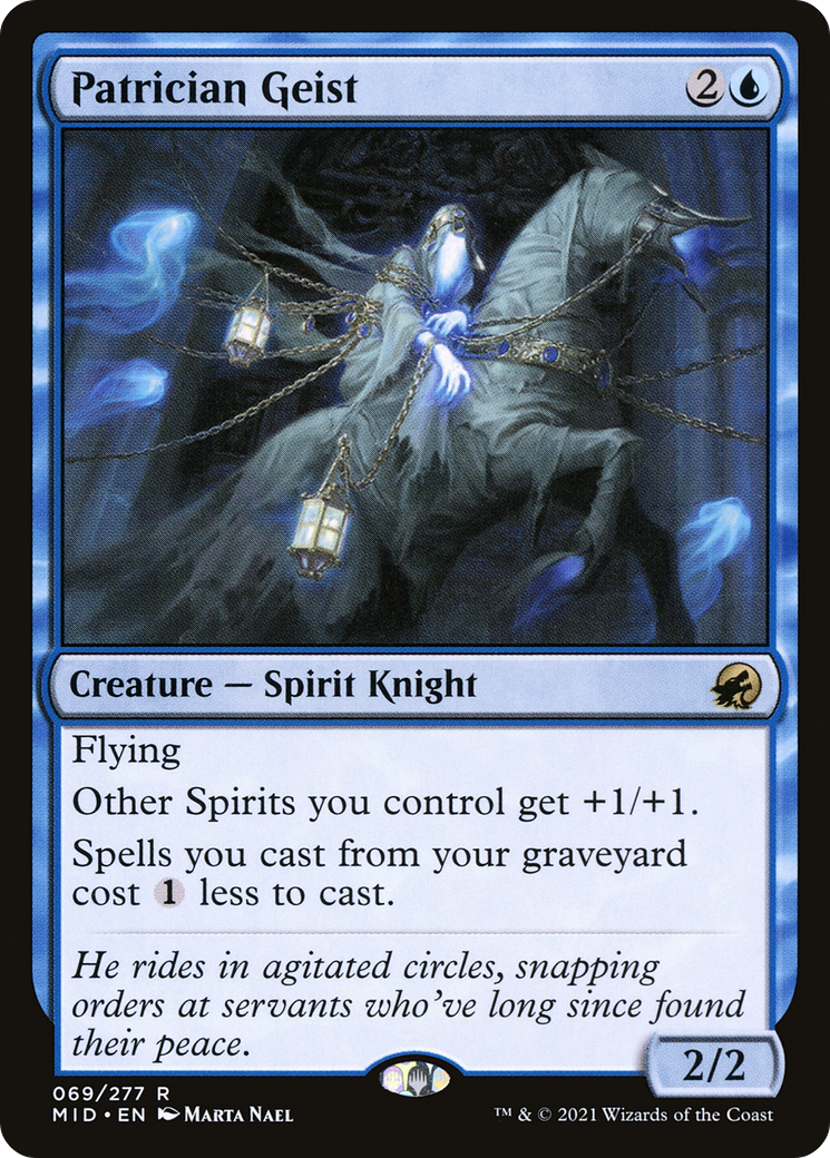 Patrician Geist (069) - Innistrad: Midnight Hunt