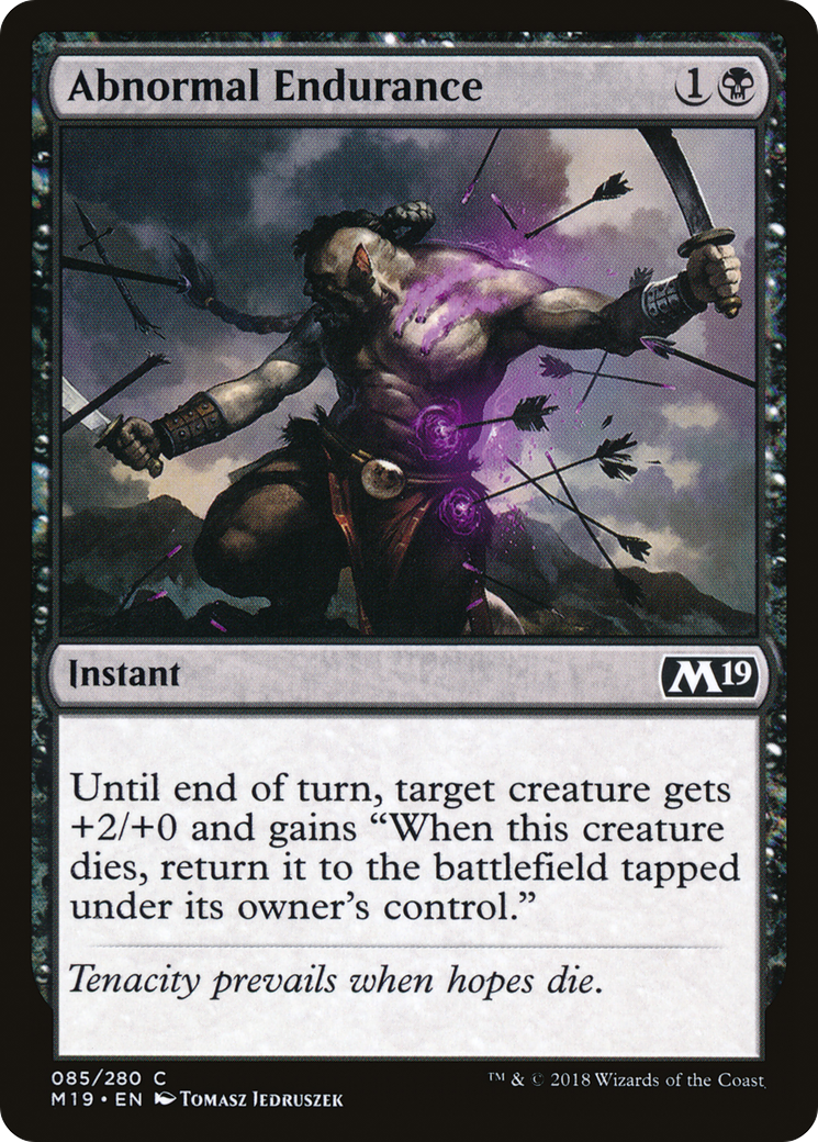 Abnormal Endurance (085) - Core Set 2019