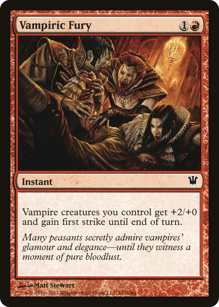 Vampiric Fury (167) - Innistrad