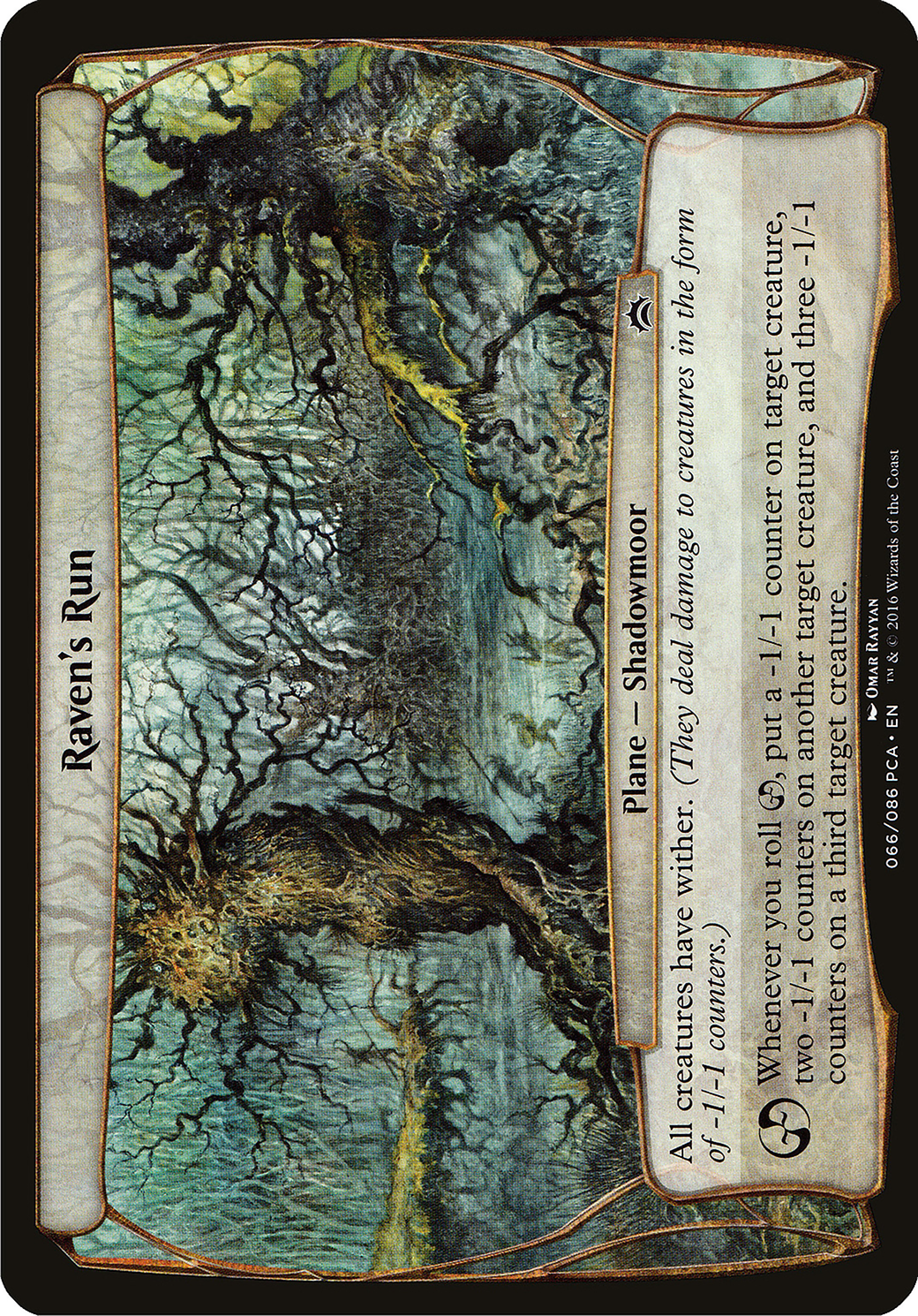 Raven's Run (Planechase Anthology) - Planechase Anthology Planes