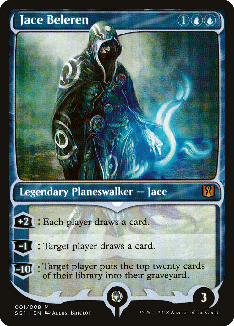 Jace Beleren (001) Foil - Signature Spellbook: Jace