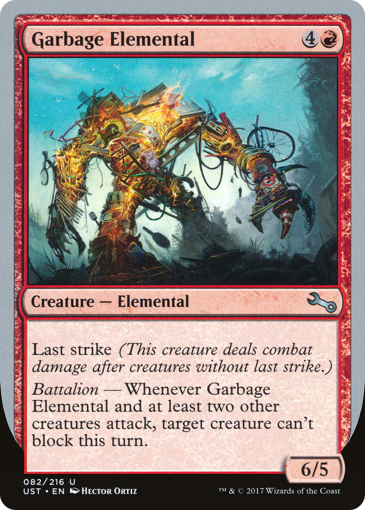 Garbage Elemental (F) (082) - Unstable