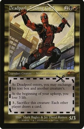 Deadpool, Trading Card (7127) - Secret Lair Drop Series