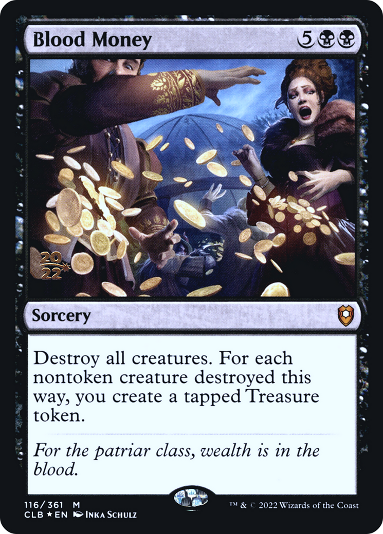 Blood Money (116s) Foil - Battle for Baldur's Gate Promos
