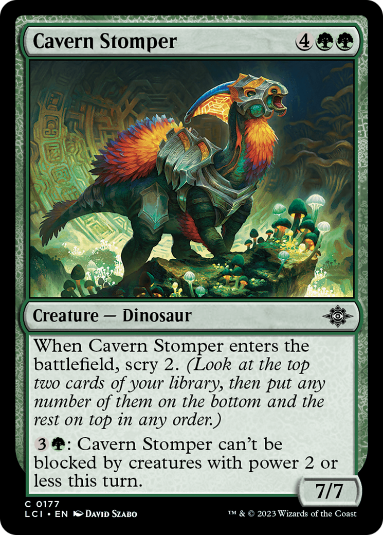 Cavern Stomper (177) Foil - The Lost Caverns of Ixalan