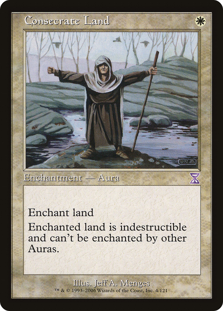 Consecrate Land (Retro) (004) - Time Spiral Timeshifted