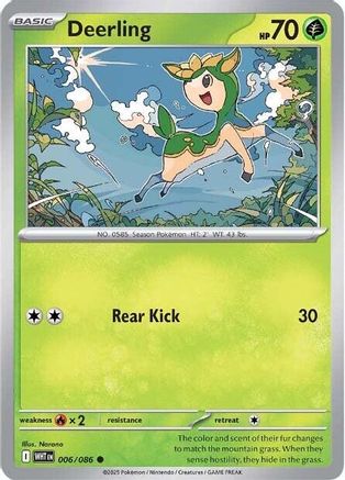 Deerling (6) - White Flare