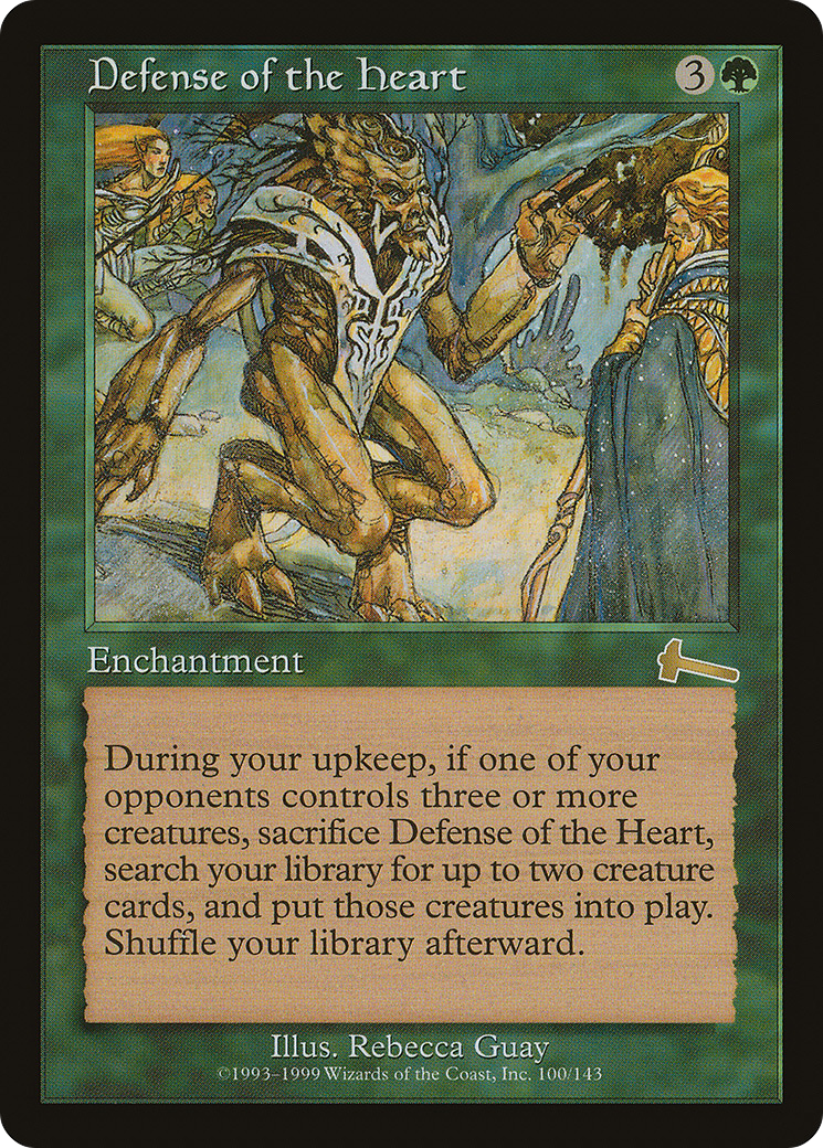 Defense of the Heart (100) Foil - Urza's Legacy