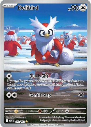 Delibird (152) Holofoil - Mega Evolution