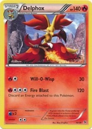 Delphox (10) - Kalos Starter Set