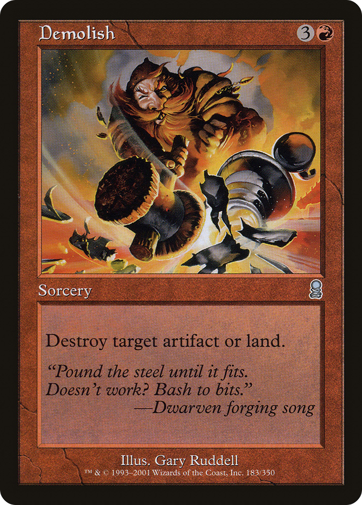 Demolish (183) - Odyssey