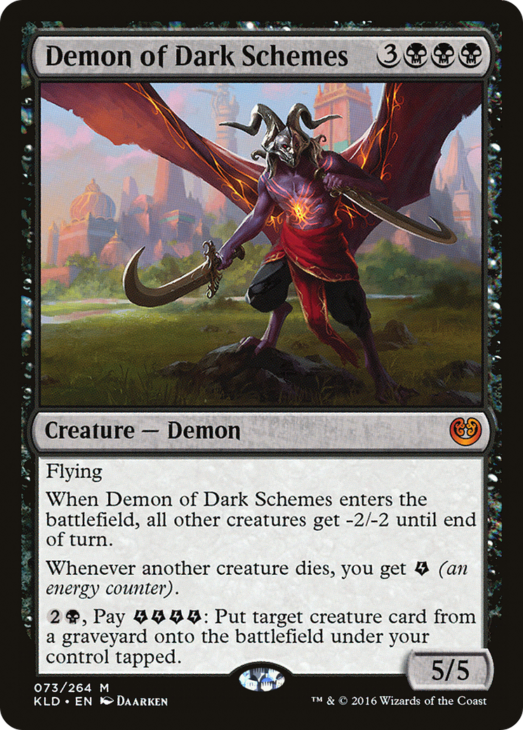 Demon of Dark Schemes (073) - Kaladesh