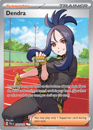 Dendra (Full Art) (250) Holofoil - Paldea Evolved
