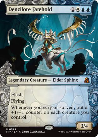 Denzilore Fatehold (Sculptor's Stronghold Showcase) (349) Foil - Reality Fracture