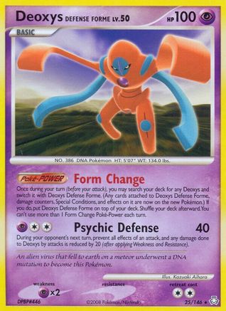 Deoxys Defense Forme (25) - Legends Awakened