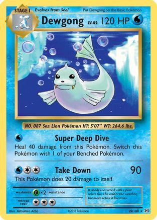 Dewgong (29) - Evolutions