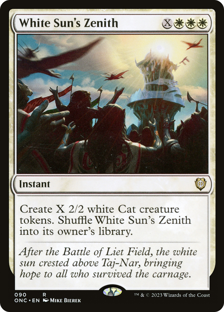 White Sun's Zenith (090) - Phyrexia: All Will Be One Commander