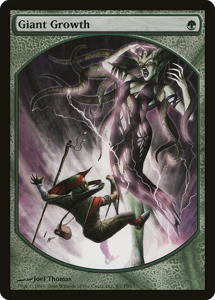 Giant Growth (004) - Magic Player Rewards 2006