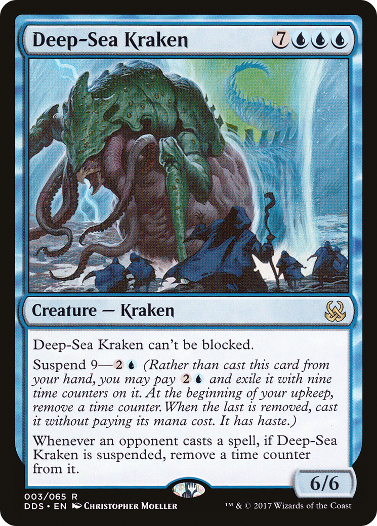 Deep-Sea Kraken (003) - Duel Decks: Mind vs. Might