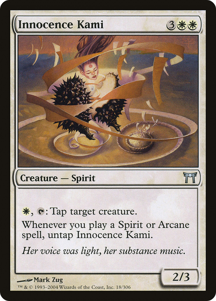 Innocence Kami (018) Foil - Champions of Kamigawa
