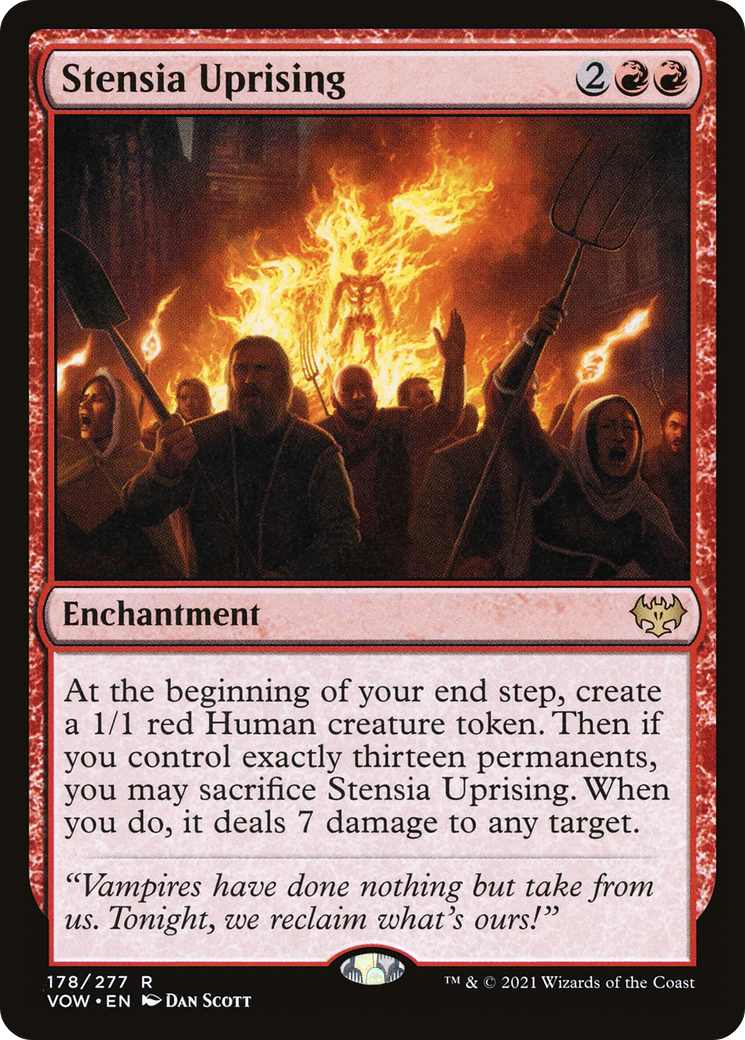 Stensia Uprising (178) - Innistrad: Crimson Vow