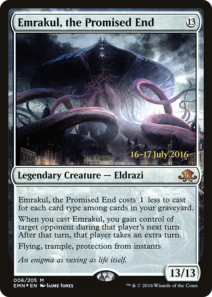 Emrakul, the Promised End (006) Foil - Eldritch Moon Promos