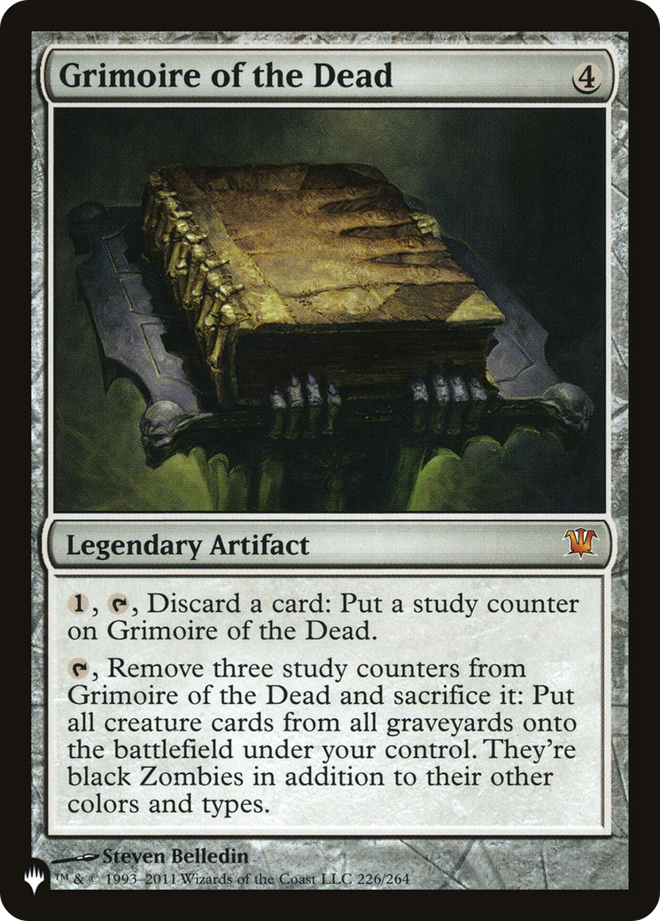 Grimoire of the Dead (ISD-226) - The List