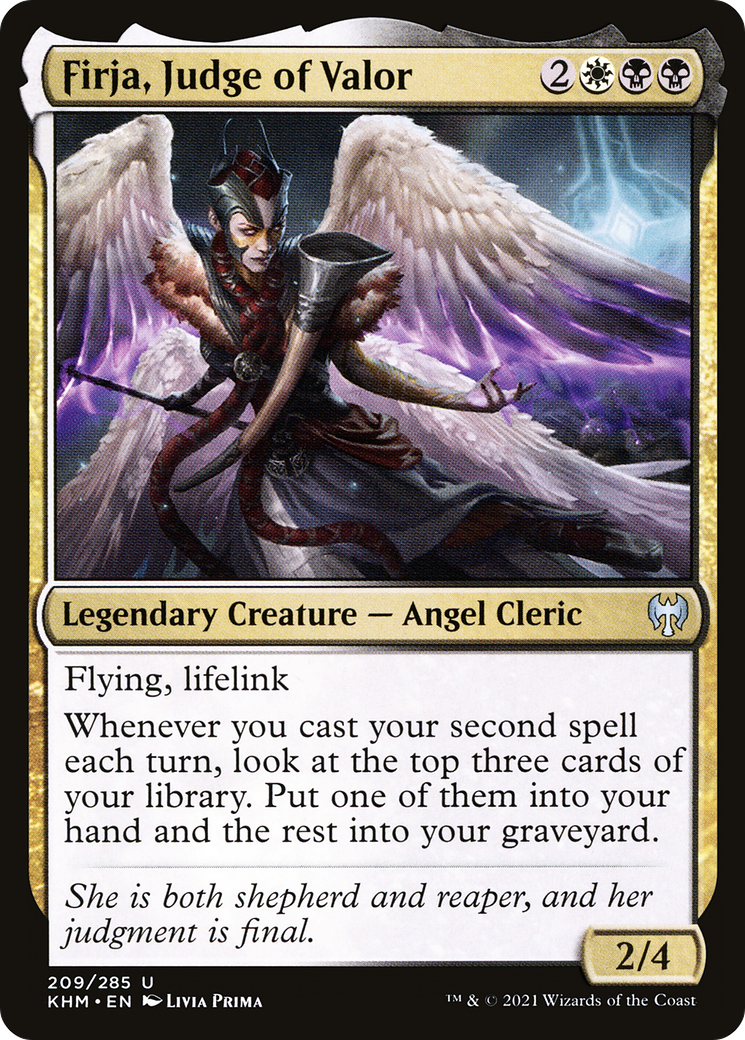 Firja, Judge of Valor (209) - Kaldheim