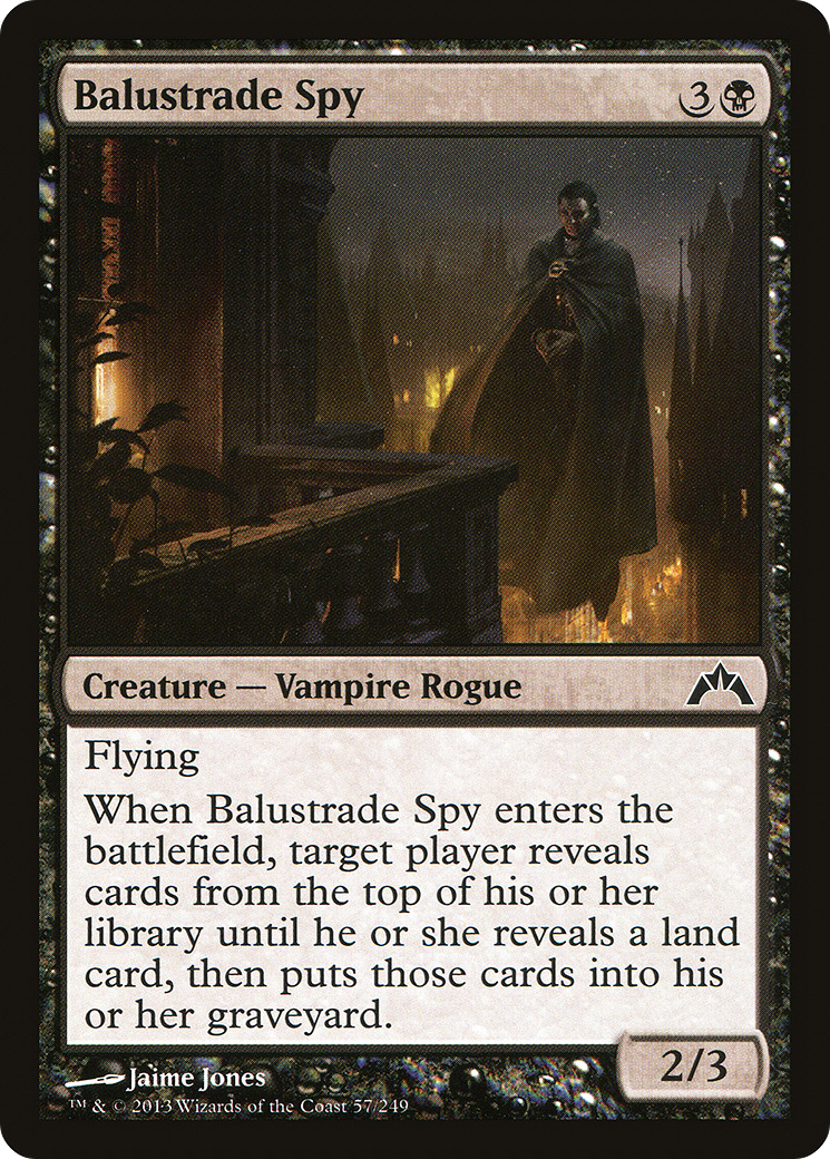 Balustrade Spy (057) - Gatecrash