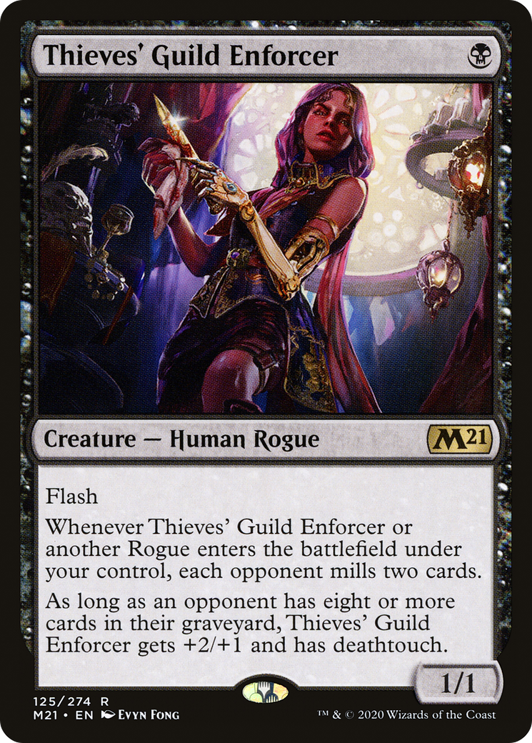 Thieves' Guild Enforcer (125) Foil - Core Set 2021
