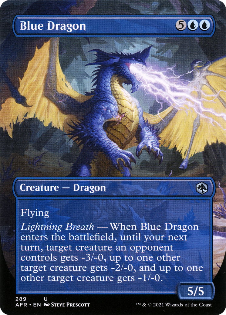 Blue Dragon (289) Foil - Adventures in the Forgotten Realms