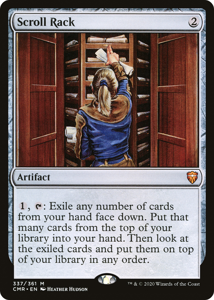 Scroll Rack (337) Foil - Commander Legends