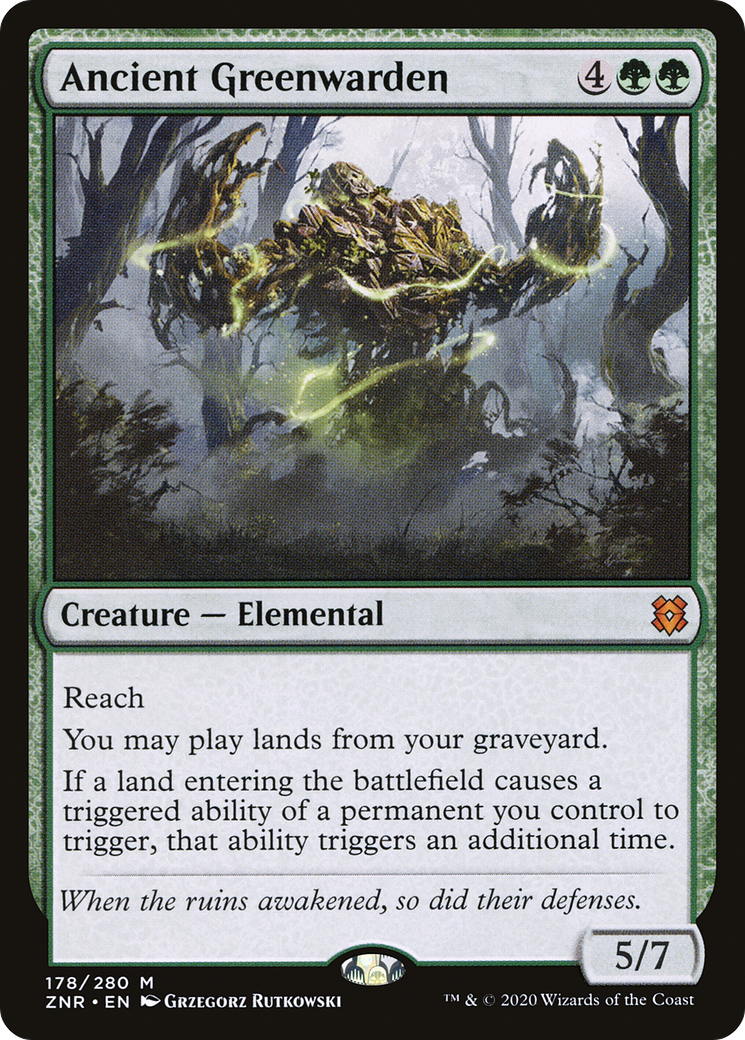 Ancient Greenwarden (178) - Zendikar Rising