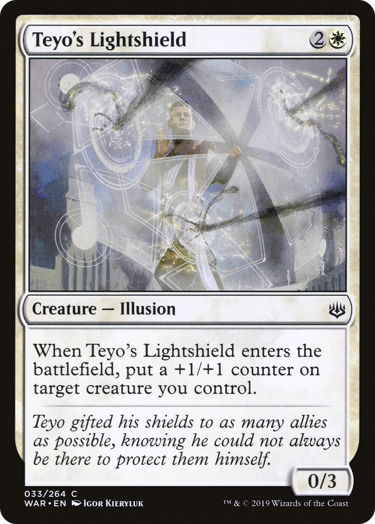 Teyo's Lightshield (033) Foil - War of the Spark