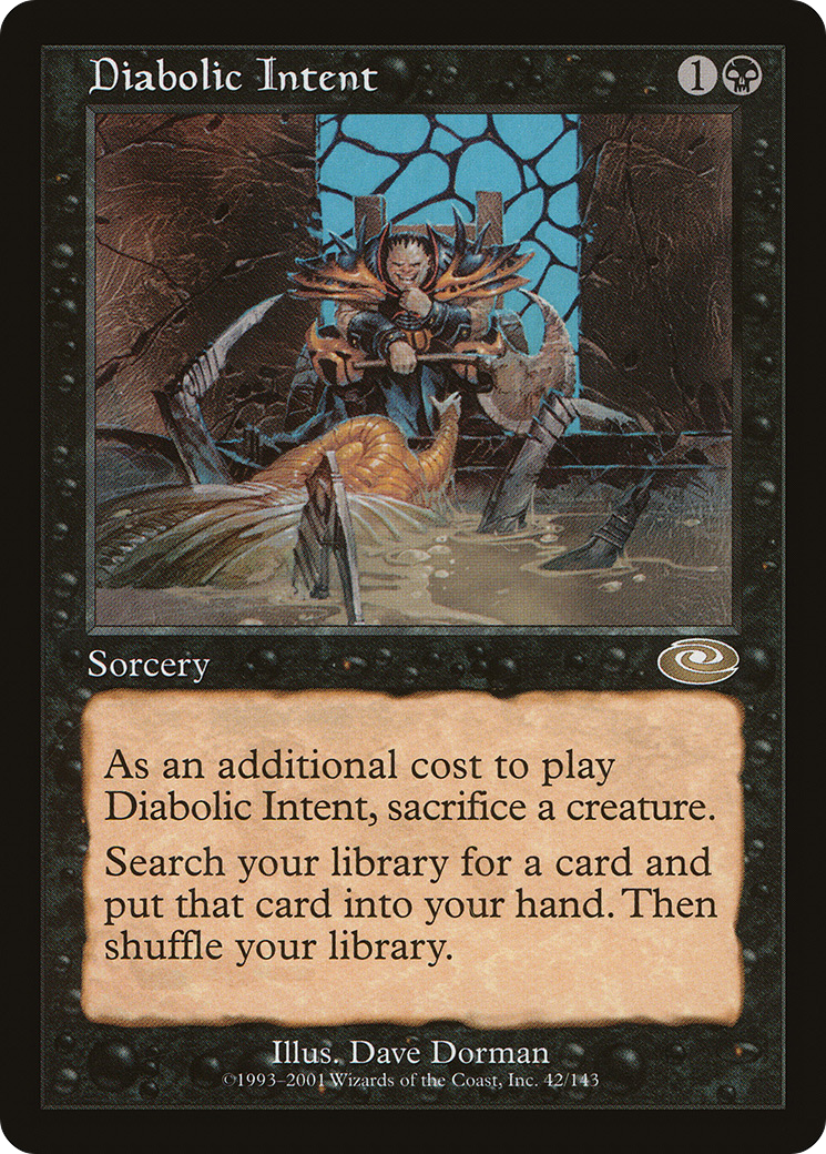 Diabolic Intent (042) Foil - Planeshift