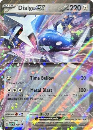 Dialga ex (180) Holofoil - Black Star Promos
